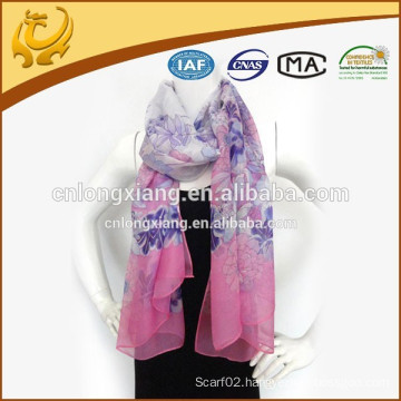 2015 New Fashion Shawl Soft Long Chiffon Lady Wraps Women Scarves Printed